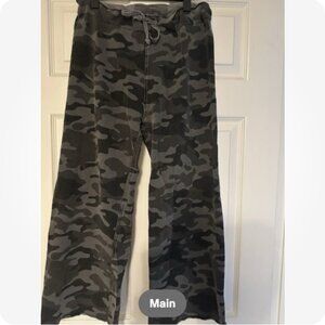 Nili Lotan Kiki Sweatpant Gray Camo